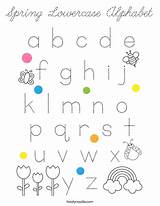 Coloring Alphabet Lowercase Spring Cursive Favorites Login Add sketch template