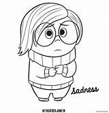 Inside Coloring Printable Activities Sadness Pages sketch template