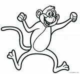 Affe Monkeys Cool2bkids Affen Malvorlagen Wecoloringpage Clipartmag Ausdrucken Template sketch template