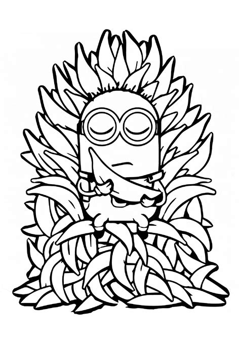minion coloring  pages