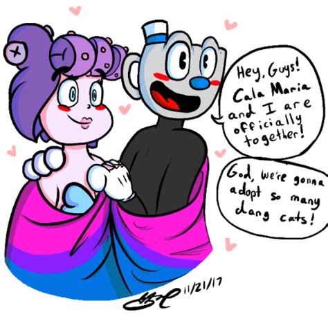 Mugman X Cala Maria Tumblr