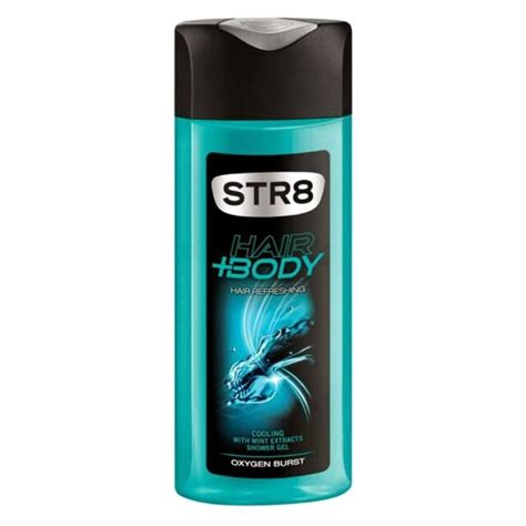 Str8 Men Hair And Body Shower Gel Pro Oxygen Burst 400ml 13 52 Fl Oz Ebay