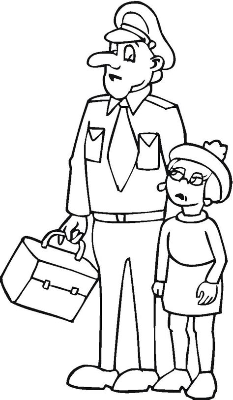police coloring pages  kids updated