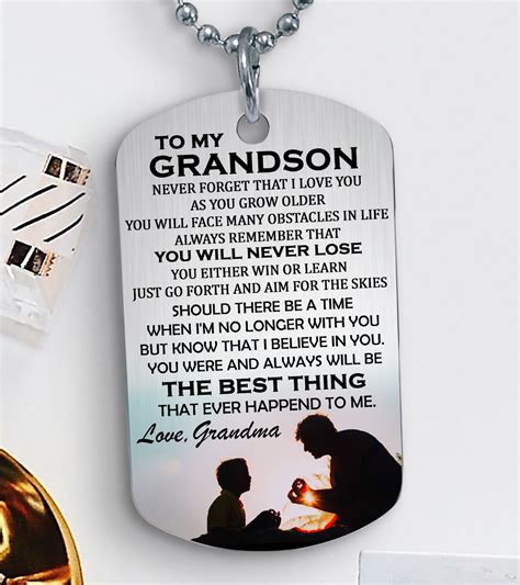 To My Grandson Love You ♥ Surprise Your Grandson With This Beautiful