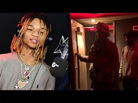 swae lees studio session  interrupted  firefighters  smelling smoke youtube