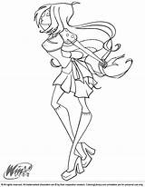 Coloring Winx Club Library Collect Enjoy Pages They sketch template