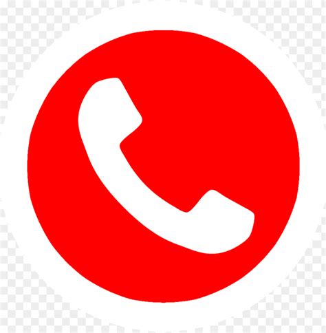 hd png icono telefono rojo png whatsapp logo red png