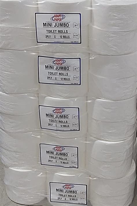 mini jumbo toilet roll soft pure  cases  rolls barware  buys bulk buy cleaning