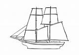 Vela Barca Colorare Barco Segelschiff Velero Malvorlage Ausmalen Ausmalbilder Barcos Navire Disegni Naval sketch template