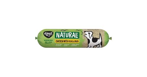 legs natural dog food chicken  vegies  pasta roll reviews productreviewcomau