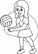 Volleyball Coloring Pages Court Drawing Print Color Getdrawings Getcolorings Sheets Kids Printable Sports sketch template