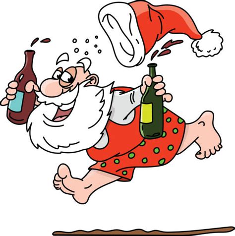 Cartoon Of Santa Claus Nude Illustrations Royalty Free Vector Graphics