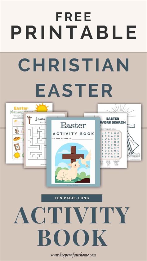 printable christian easter worksheets artofit