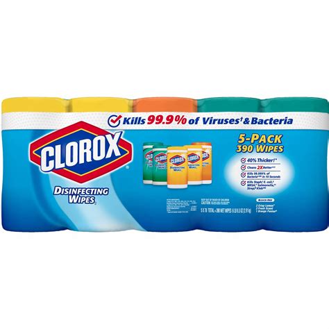 clorox disinfecting wipes  pack  pk ct bjs wholesale club