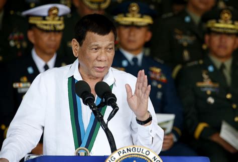 president rodrigo duterte official picture philippines president