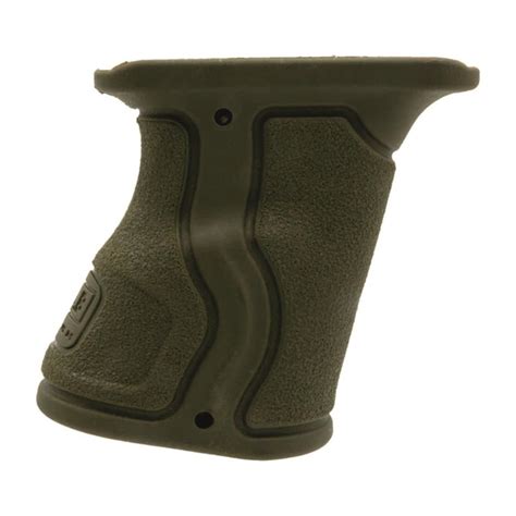fab defense gradus  rubberized  lok short ergonomic  grip od green  grips