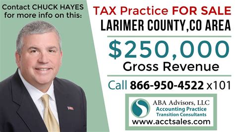 larimer county  taxaccounting firm  sale chuck hayes