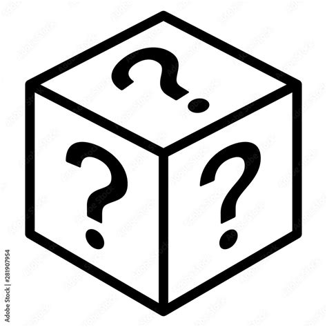 mystery box  random loot box  art vector icon  games  apps