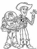 Woody Lightyear Coloring Buzz Hello Pages Sheriff Printable sketch template
