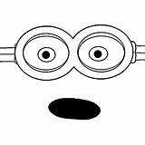 Coloring Eye Minion Pages Entitlementtrap Color Printable Print Minions Clipartmag sketch template
