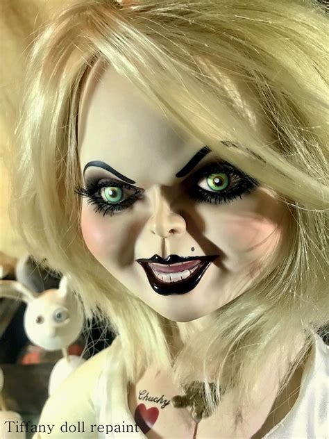 Custom Face Painting 2001 Tiffany Bride Of Chucky Doll Only Etsy