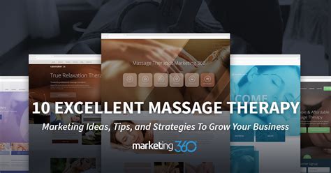 10 Excellent Massage Therapy Marketing Ideas Tips And