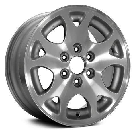 aluminum wheel rim      chevy tahoe  lug sparkle silver walmartcom walmartcom