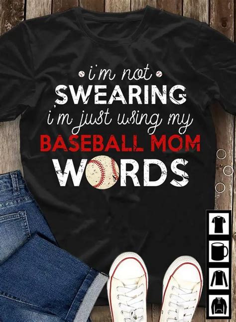 “i’m Not Yelling I’m Just Using My Baseball Mom Voice” Baseball