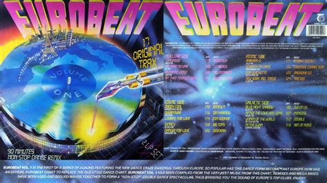 Eurobeat Volume 1 90 Minute Non Stop Dance Mix 2lp