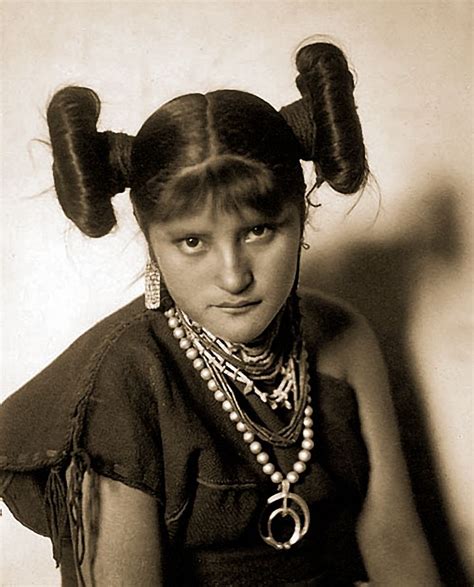 Hopi Girl Daho Mana 1902 Native American Peoples Native American