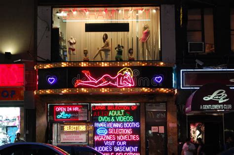 new york city sex shop editorial stock image image of tenderloin