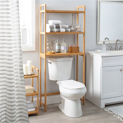 neu home   toilet bamboo space saver shelf walmartcom