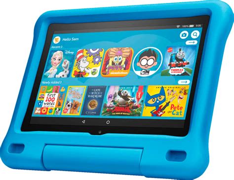 customer reviews amazon fire  kids  tablet ages   gb blue bwddtg  buy
