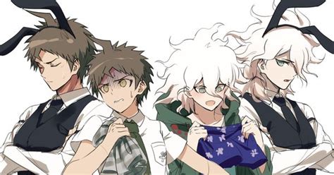 Nagito Komaeda Hajime Hinata Danganronpa Pinterest