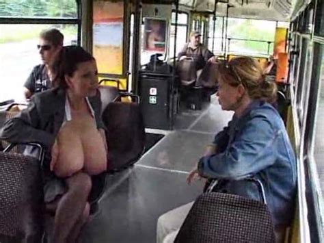 Huge Tit Chick Milking On The Bus Public Porn
