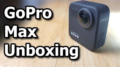 unboxing gopro max accessories unboxing overkill  degree