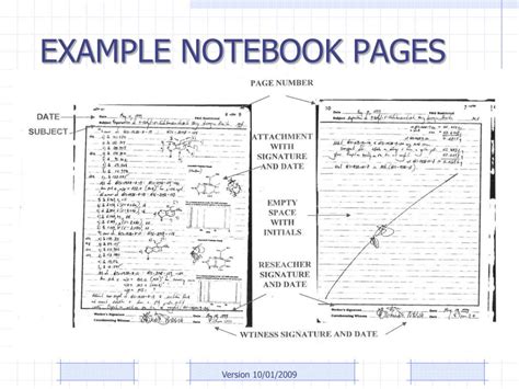 good laboratory notebook practices powerpoint