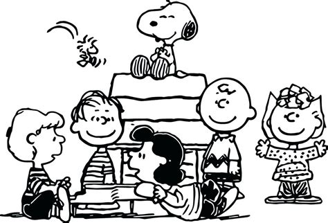 snoopy coloring page images