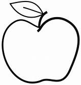 Apple Drawing Line Simple Clipart Clip Stock Manzana Fruit Drawings Outline Freeimageslive Apples Tree Prawny School Birthday Food Google Rgbstock sketch template
