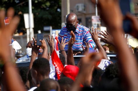 ghana president akufo addo promises economic boost after