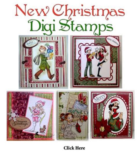 bizzy becs store blog challenge  digi christmas digi stamps