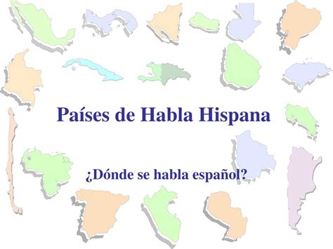 paises de habla hispana powerpoint    id
