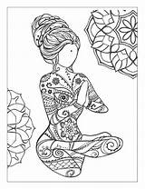 Mindfulness Coloring Pages Meditation Yoga Mandala Adult Kids Adults Issuu Mandalas Book Colouring Poses Sheets Print Color Books Pdf Feminine sketch template