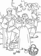 Coloring Disney Snow Pages Princess Book Colors Colouring Sheets Adult Cartoon Printable Prince Charming Barbie Choose Board sketch template