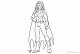 Pages Batgirl Coloring Batwoman Printable Kids Adults sketch template