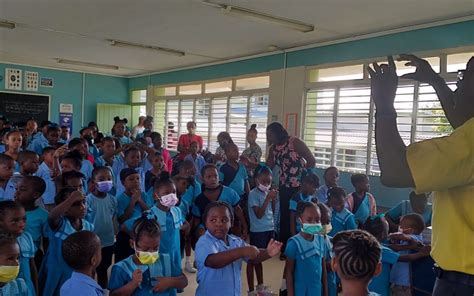 School Visit At Holy Innocents Primary School Barbados Agricultural