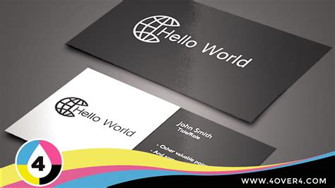 Story Matte Vs Glossy Business Cards Which Is Better 4over4 Com
