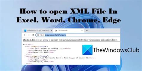 open xml file  excel word chrome edge upgraded tamilan