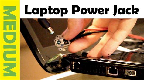 fix laptop charger jack