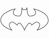 Batman Coloring Pages Logo Printable Template Superhero Symbol Print Stencil Easy Pumpkin Book Spiderman Emblem Bat Draw sketch template